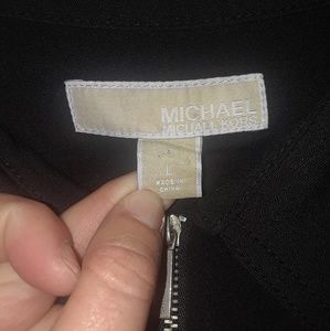 Michael Kors Black zip-up Dress